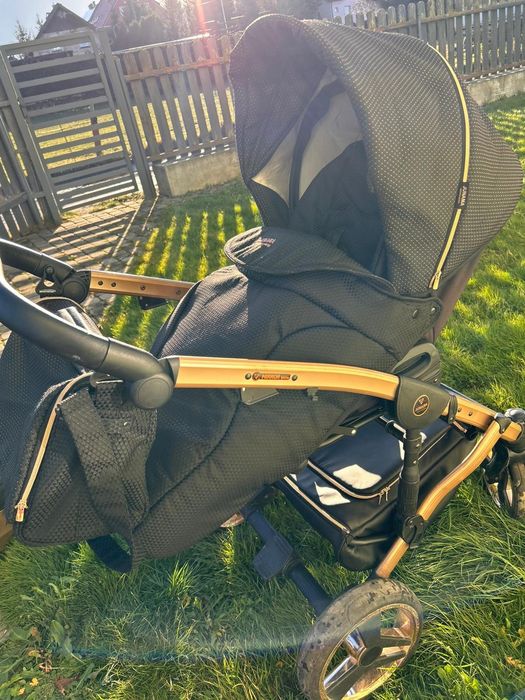 Wózek Junama Diamond Mirror Satin 2 w 1