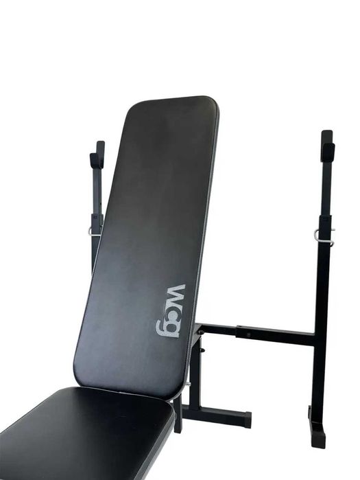 Регульована лавка для жиму + стійки + скотта WCG-003