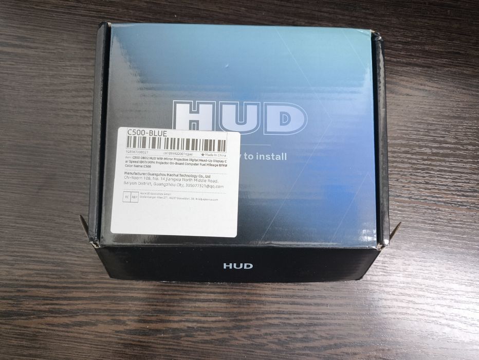 Автомобільний проектор на лобове скло (HUD Display C500)