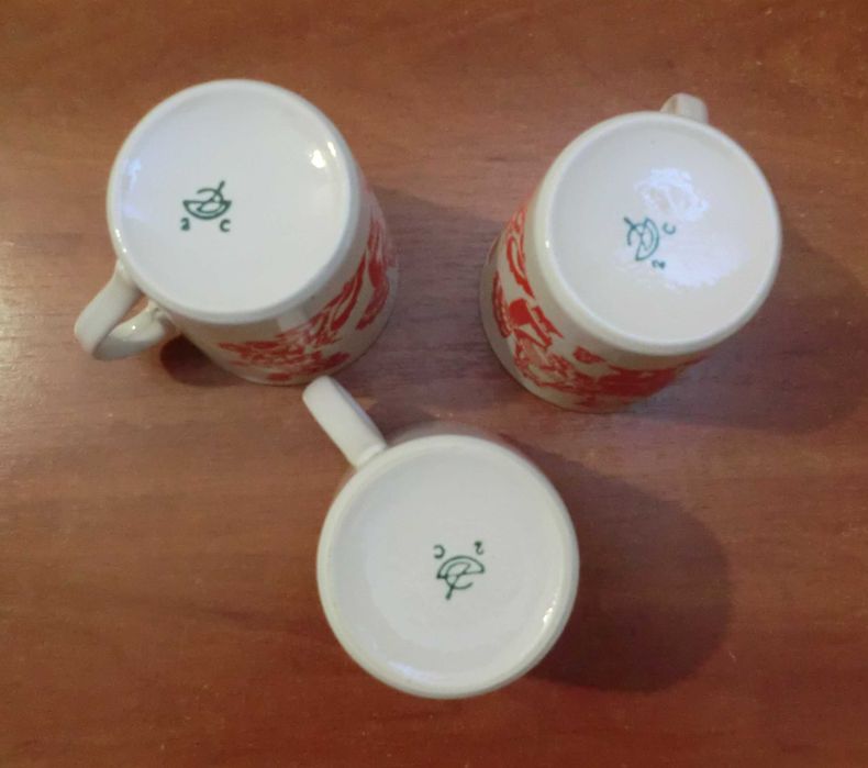 Чашки Півень і курка 400 мл., Довбиш, чашка ссср нові, петух и курица