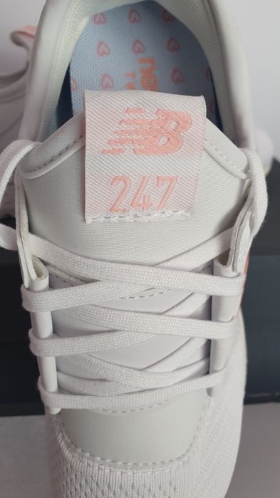Buty nowe damskie sportowe New Balance modny biały kolor Rozmiar 36
