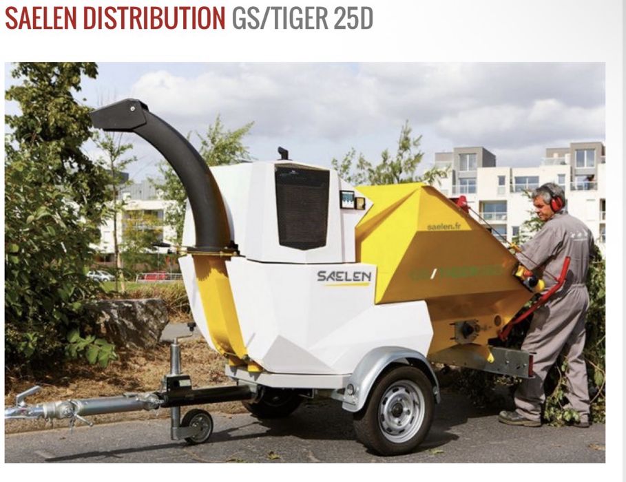 Bio triturador GS Tiger 25D