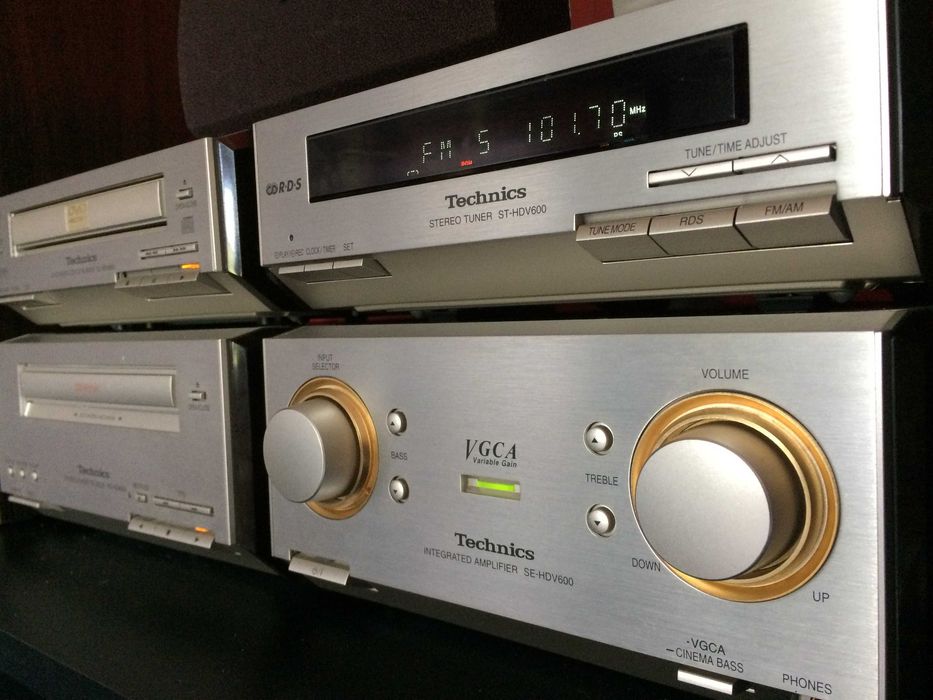 Technics SE-HDV600 wieża DVD Pro Logic VGCA RDS Flagowy model