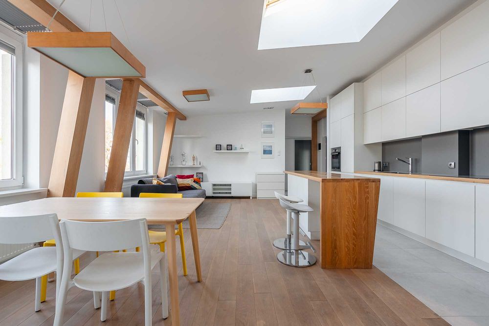 Ostatnie piętro - genialny widok, Park Łazienkowski + Garaż