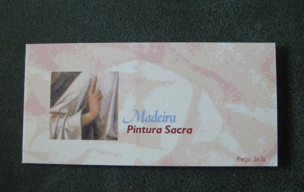 Carteira Nº103 Pintura sacra, Madeira 1996