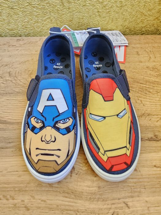 Кеди макосини на хлопчика Marvel