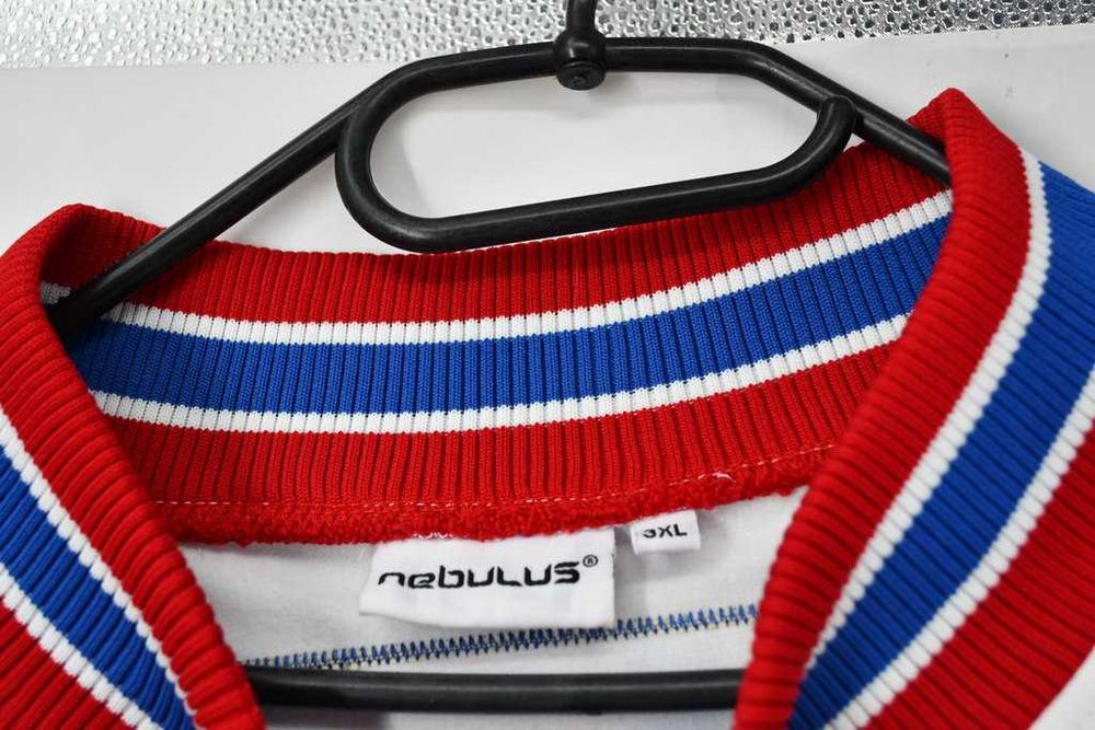 Biała, rozpinana bluza Nebulus 3XL