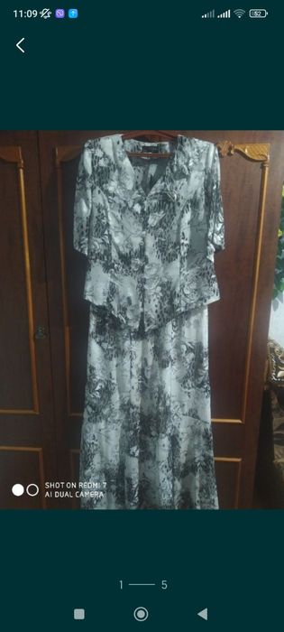 Нарядный женский костюм, р.48-50