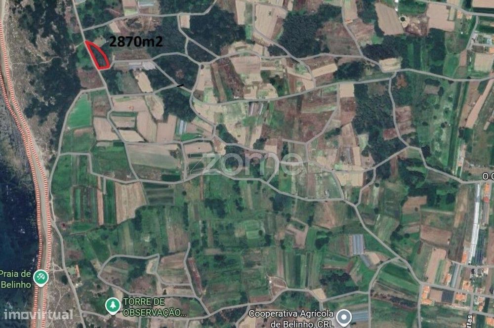 Terreno de 2870m2, muito perto do Mar — Belinho E Mar, Braga