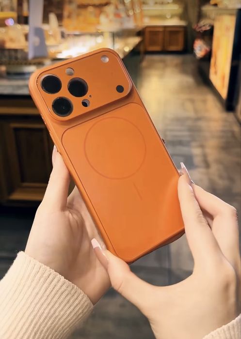 Capa Magnética Fosca Antiqueda para iPhone 13 Pro Max