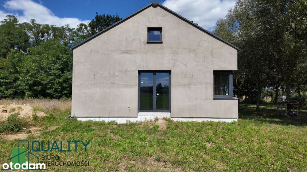 Nowy dom nad jeziorem w stanie deweloperskim 120m2