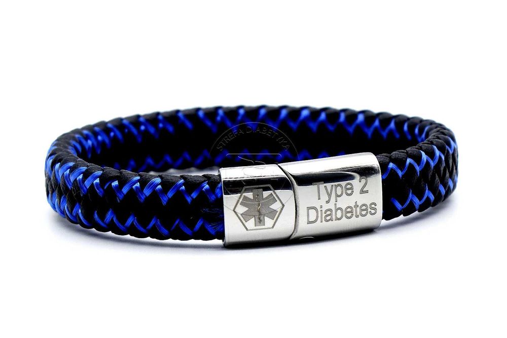 Bransoleta – INFO Medyczne CUKRZYCA 2 / DIABETES 2 – Silver205