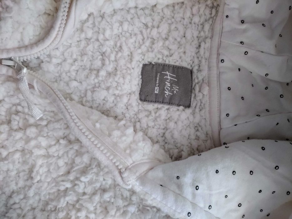 Bluza biała niemowlęca 62