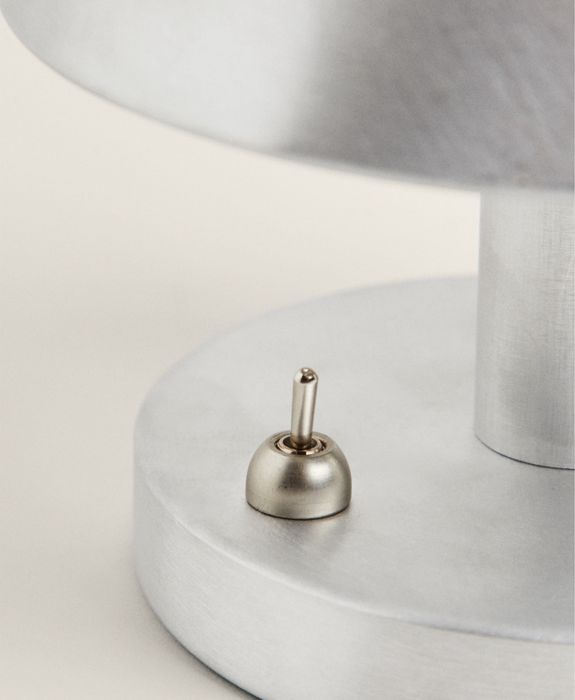 Candeeiro De Mesa Metal Pequeno Zara Home NOVO