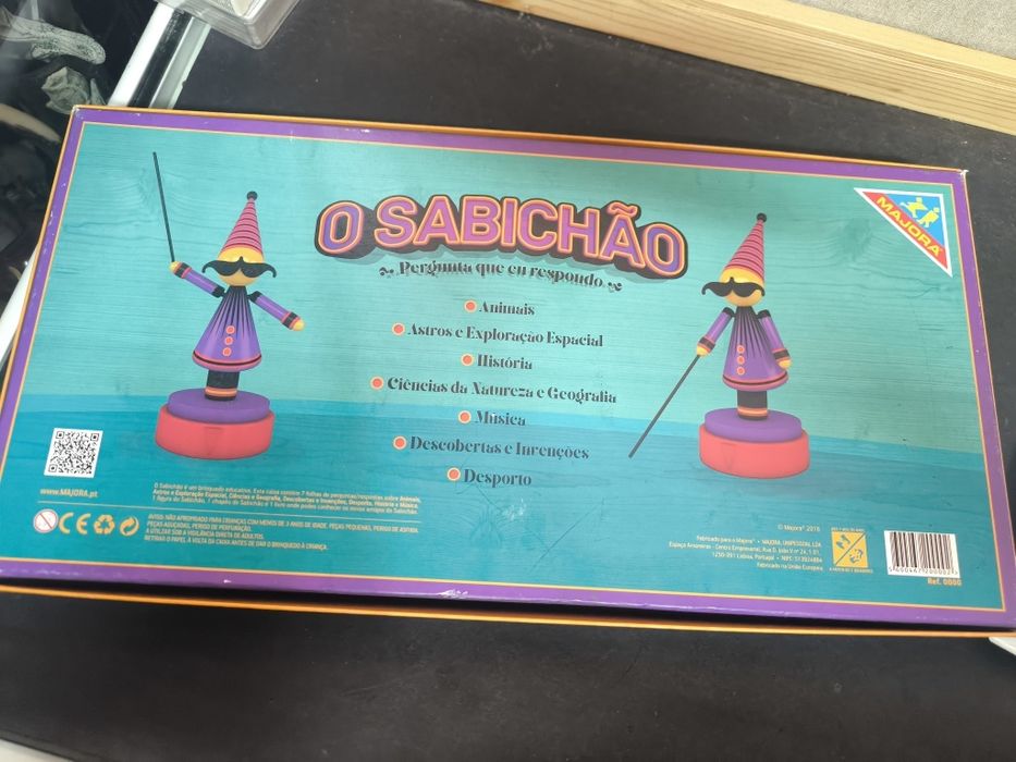 Jogo O Sabichão - Majora
Venda do icónico jogo educativo "O Sabichão"