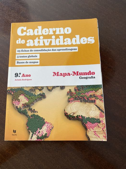 Caderno de atividades + bloco geógrafo 9 ano