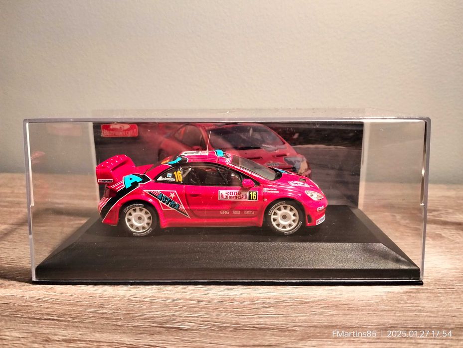 Peugeot 307 Wrc Rally Monte Carlo 1:43