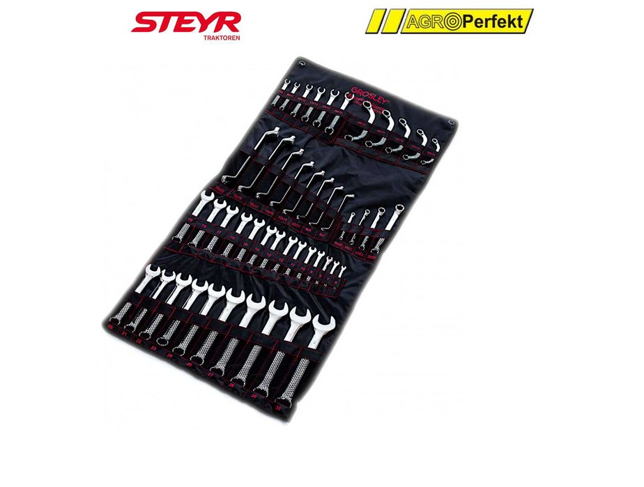 Grosley Zestaw Kluczy Mieszanych 47 Elementów