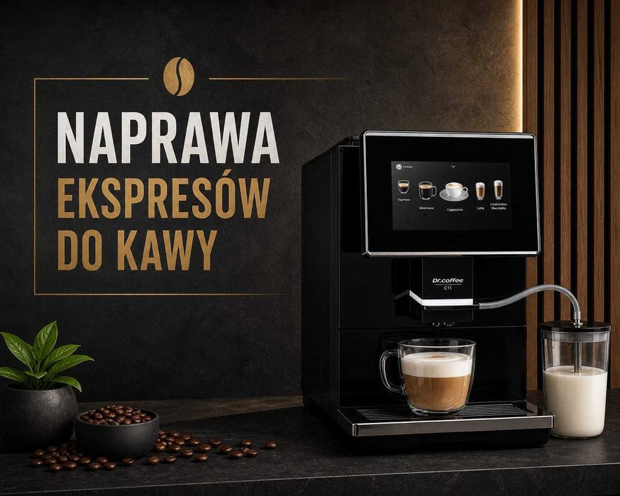 Serwis ekspresów  do kawy– dojazd do klienta