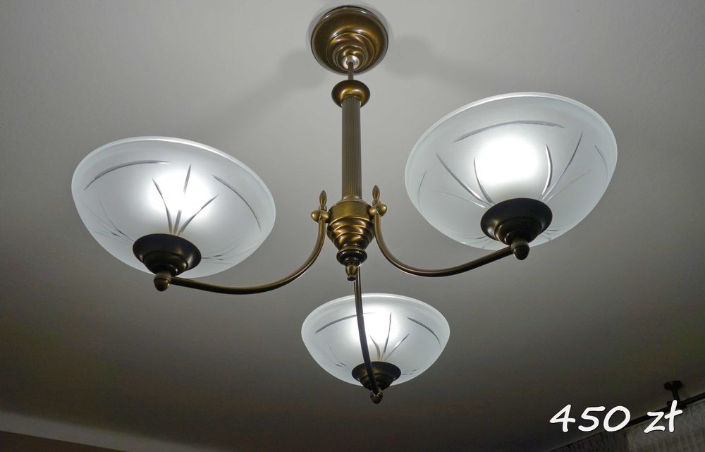 Oświetlenie mosiężne Tekielak .