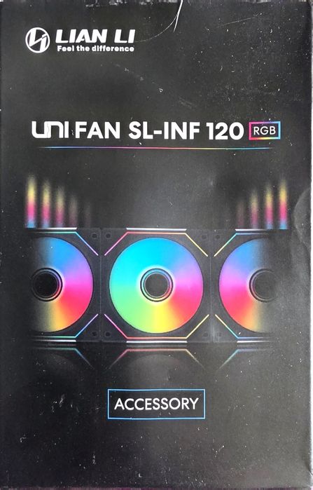 Wentylator do komputera PC Lian Li UNI FAN SL-INF 120 ARGB PWM Black 120mm