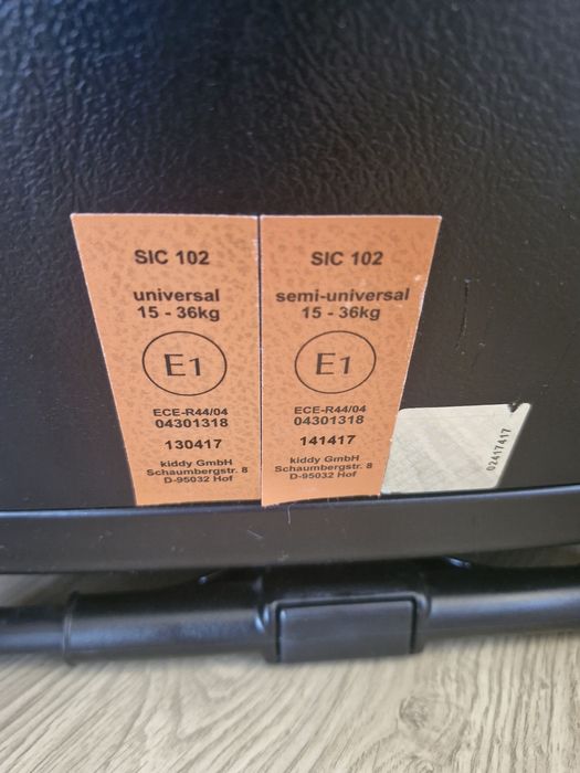 Fotelik samochodowy Kiddy Cruiserfix 3 15-36kg