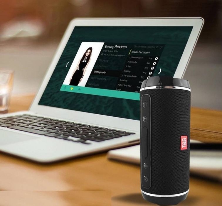 Coluna Portátil - Bluetooth/ USB / FM  (Nova)