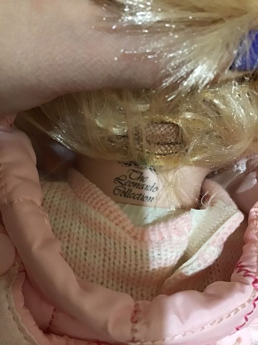 Кукла лялька велика Leonardo collection порцелян