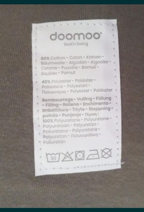 Puff para Bebé Doommo Seat and Swing