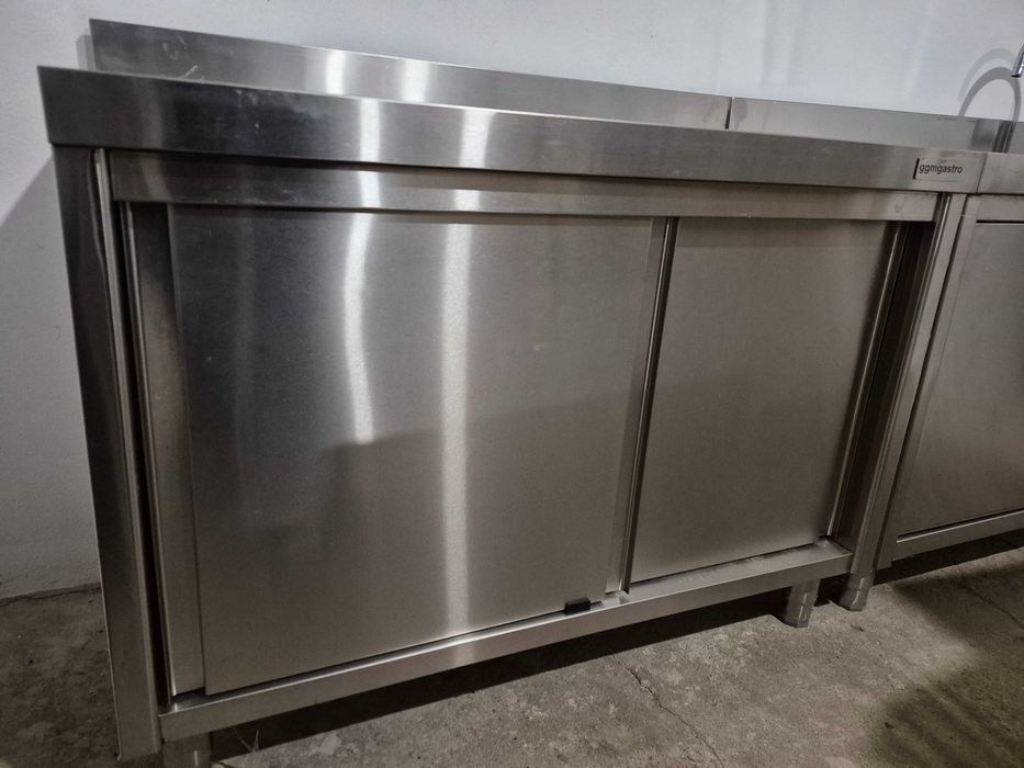 2 Elementos de bancada de cozinha professional GGMGASTRO