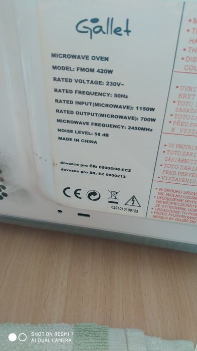Sprzedam mikrofale