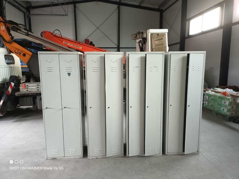 szafki pracownicze, BHP, na odzież