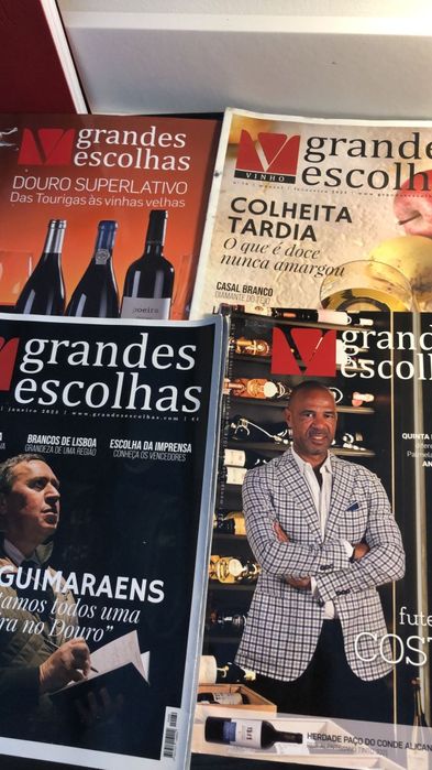 Revistas sobre vinhos