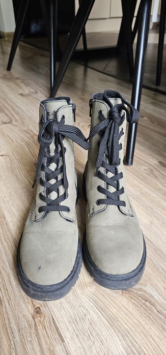 Rieker damskie botki skórzane rozmiar 39 wkładka 25,5cm używane