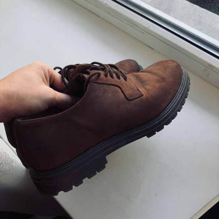 Кожаные туфли marks & spencer