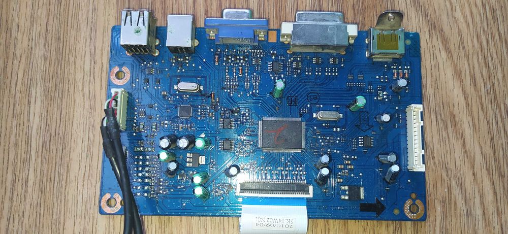 плата от монитора Dell U2412Mb работоспособность не известна