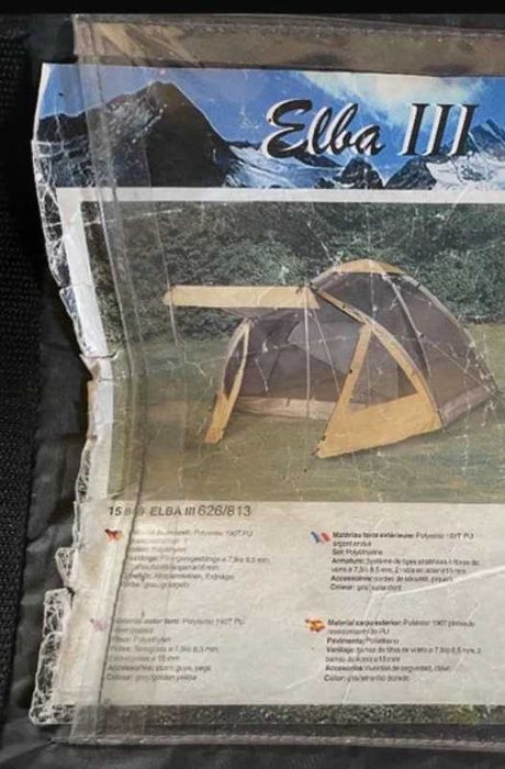 Namiot Elba III materiał