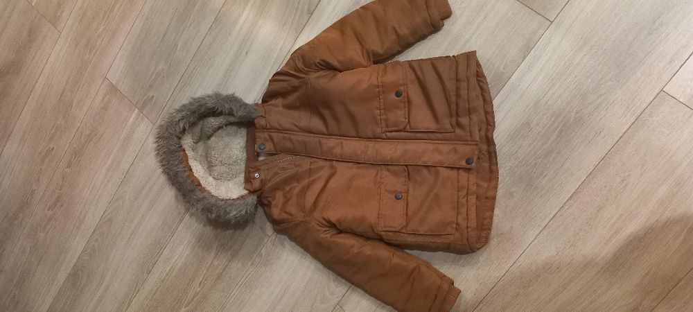 Kurtka zimowa chłopięca 122cm