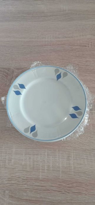 Talerzyki deserowe 6 sztuk Ćmielów, PRL