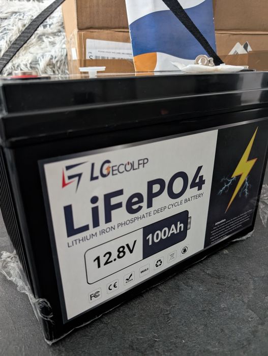 100Ah 12.8V LiFePO4 LG ECOLFP акумулятор