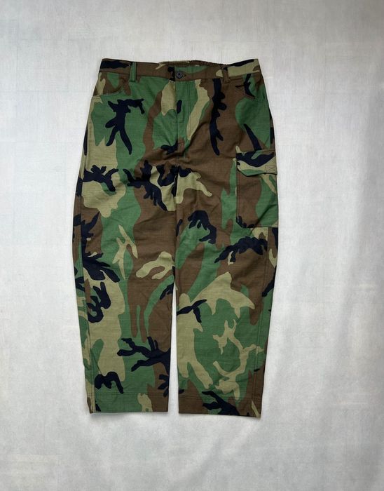 Cargo Spodnie Moro Camo Vintage Baggy