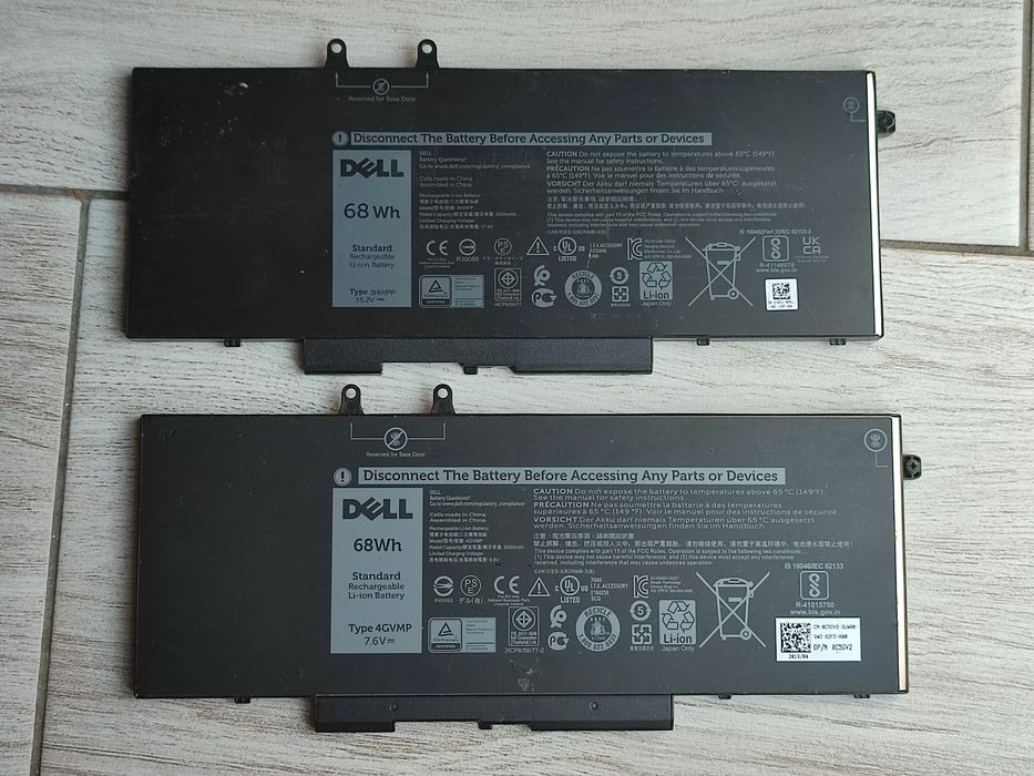 Батарея АКБ Dell 3HWPP , 4GVMP Latitude 5401 5501, Precision 3541 , Latitude 5400  5500, Precision 3540