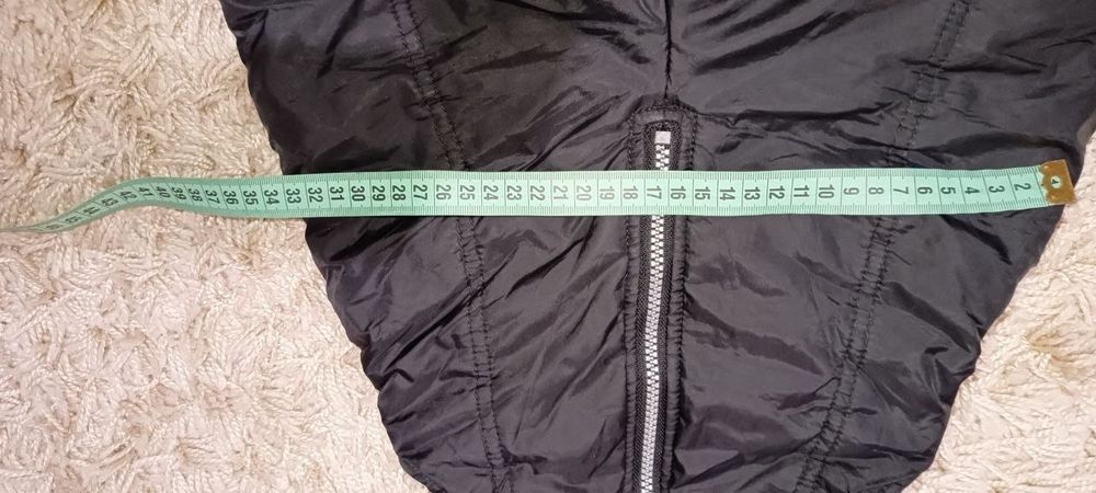 Чорний зимовий напівкомбінезон, штаны лижні розмір 92см