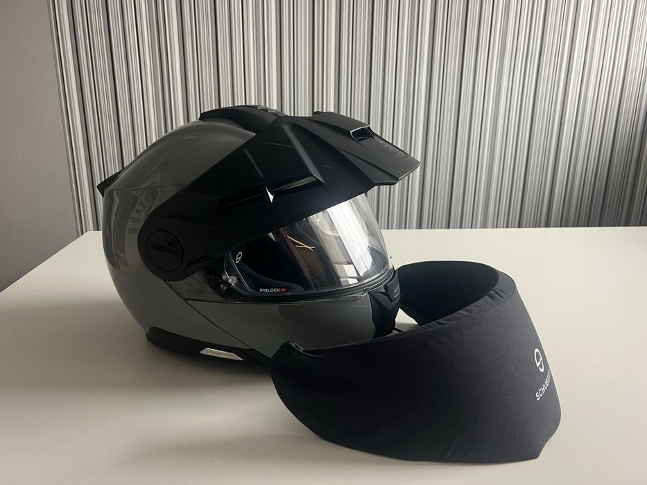 Schuberth E2 rozm. L oraz XXL - szary + dodatkowy wizjer