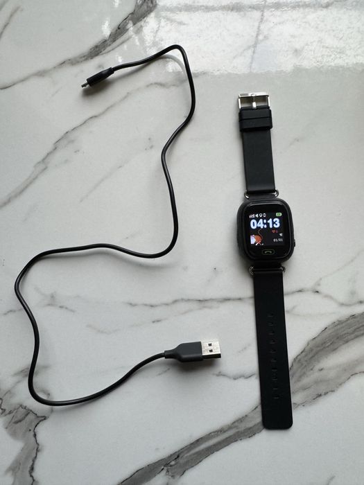 Годинник дитячий розумний з GPS трекером Gelius Pro GP-PK003 Black