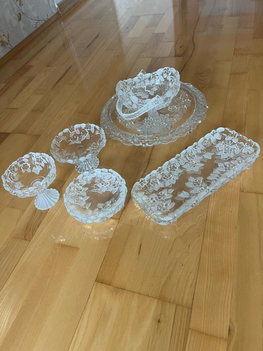 Piękny zestaw szklany