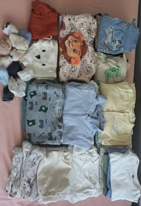 Ciuszki,  wyprawka, paka ubrań używane i nowe