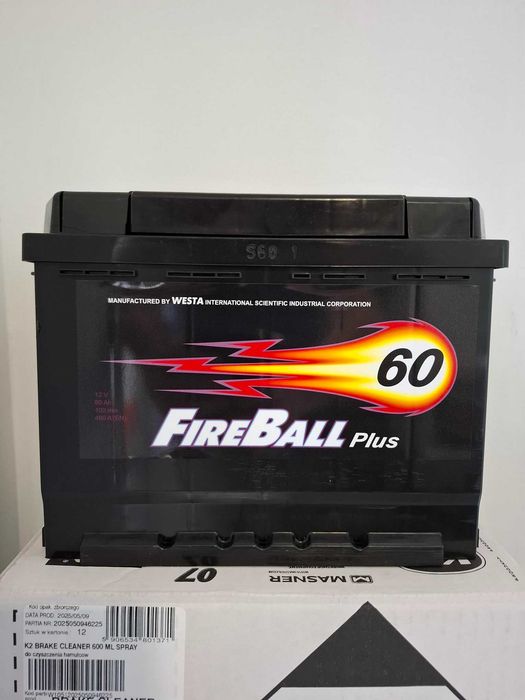 Akumulator 12V 60Ah 540A P+ tel.603x275x233 Wręczyca Wielka