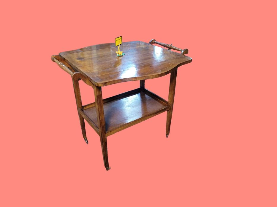 Carrinho de chá em madeira - Bom estado geral