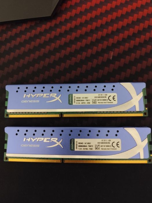 Pamięć RAM Kingston HyperX Genesis, DDR3, 2x 4 GB, 1600MHz, CL9